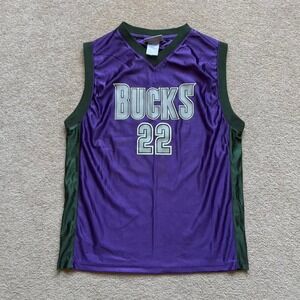 NBA Michael Redd Milwaukee Bucks Kids‎ Jersey Youth Large 14-16 Purple